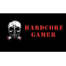 Геймърско знаме HARDCORE GAMER, 70 x 120 см, за стена