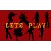 Геймърско знаме LETS PLAY, 70 x 120 см, с джоб